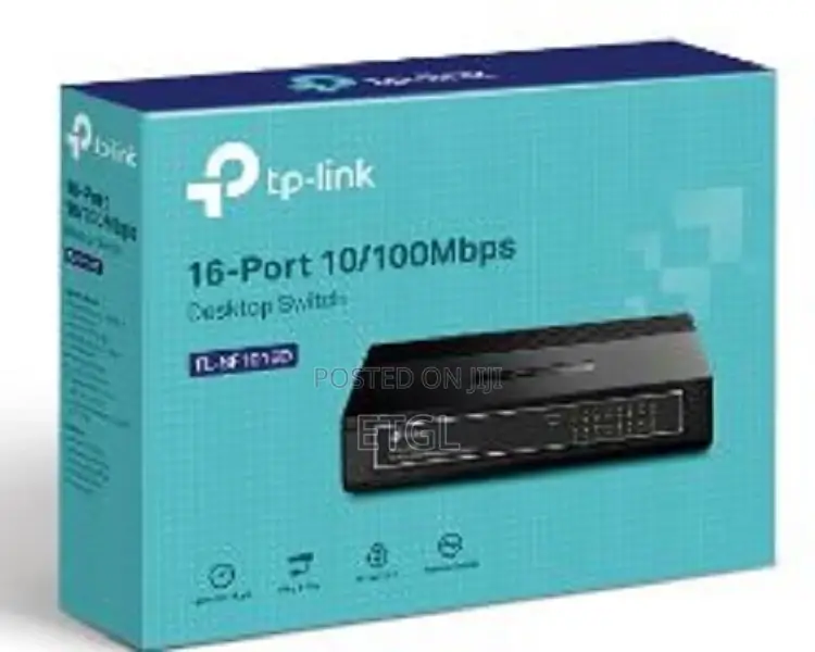 TL-SF1016D | 16-Port 10/100mbps Desktop Switch - Tp-Link