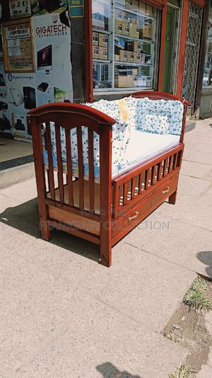 Wooden Baby Cot - main view