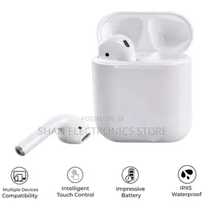 I12 TWS Wireless Bluetooth Airpods Earphones Twins Earbuds^^
