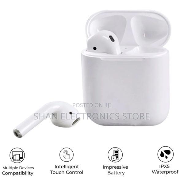 I12 TWS Wireless Bluetooth Airpods Earphones Twins Earbuds^^