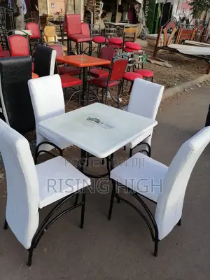 Heavy Duty Complete Set of Restaurant Tables and Chairs