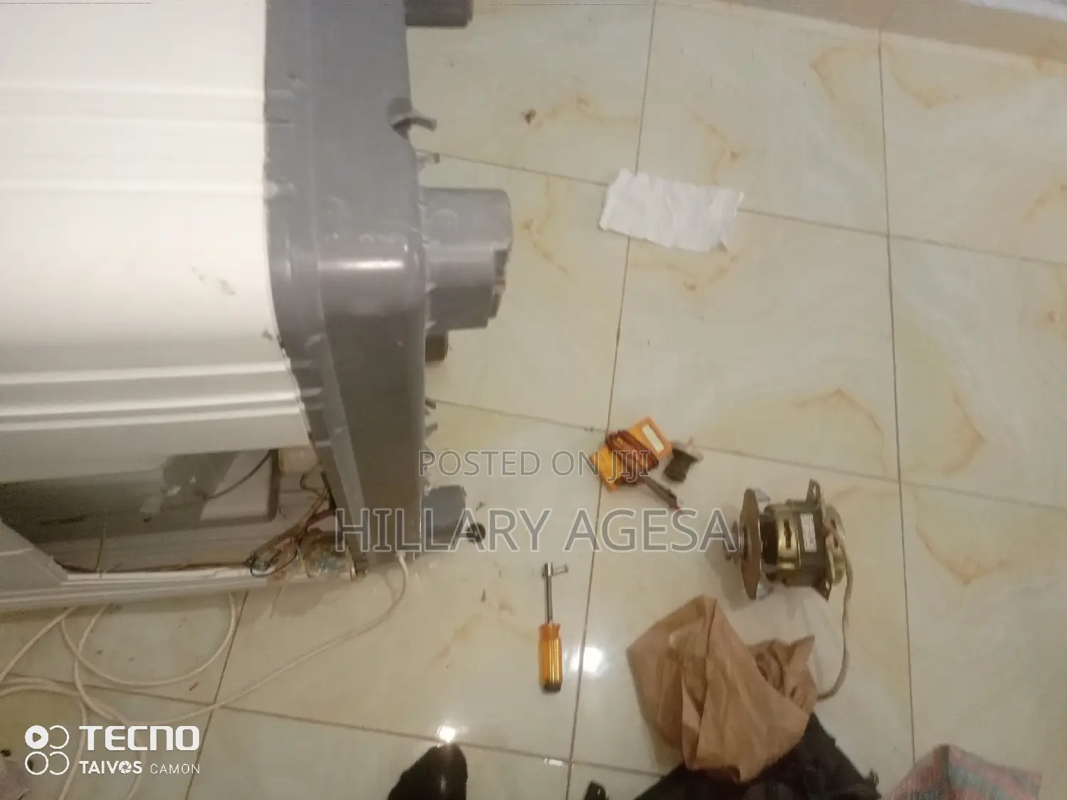 Topload Washer Motor Replacement