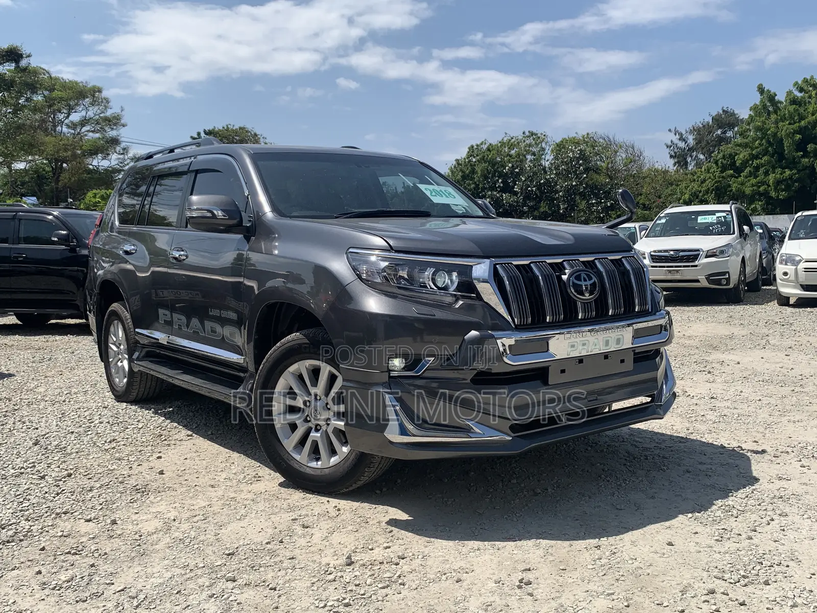 Toyota Land Cruiser Prado 2.8 2017 Gray