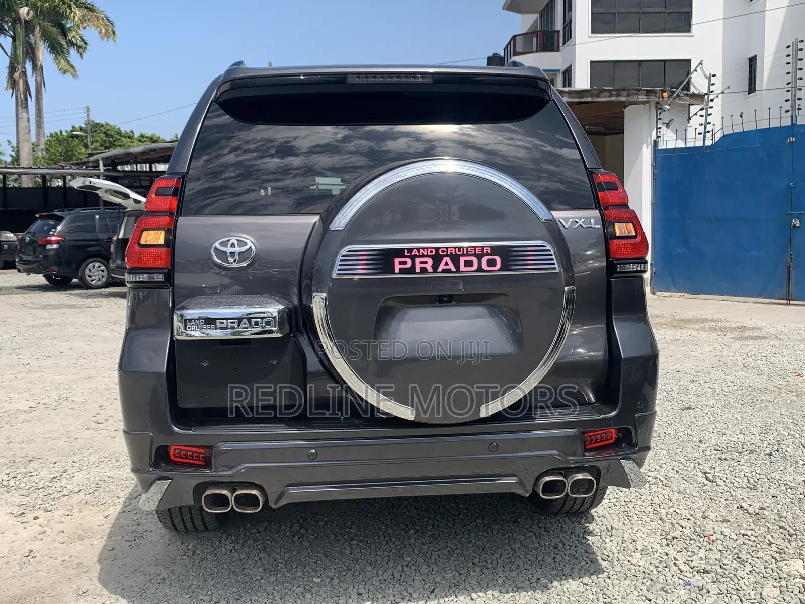 Toyota Land Cruiser Prado 2.8 2017 Gray