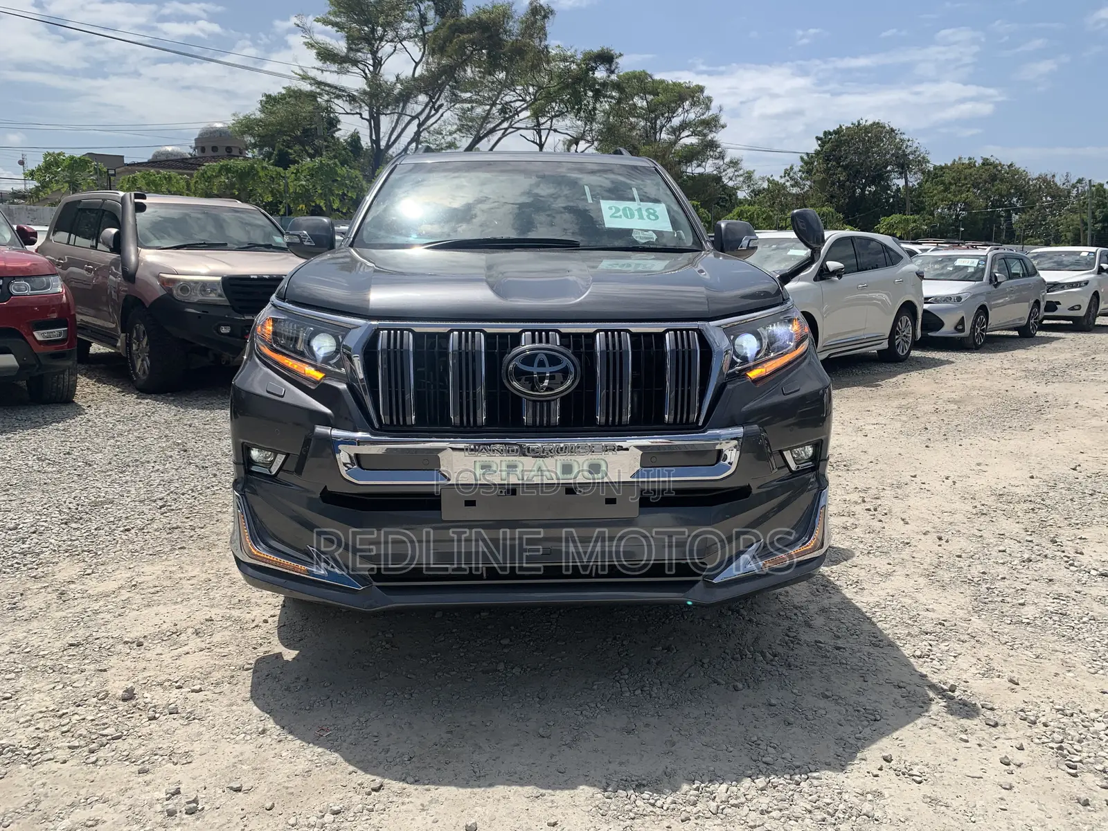 Toyota Land Cruiser Prado 2.8 2017 Gray