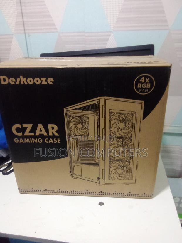 Deskooze Czar Gaming PC Case - Tempered Glass