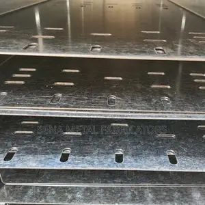 High-Quality Galvanised Cable Trays. 250mm×50
