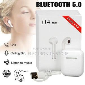 I14 TWS Double V5.0 Airpods New Highly Affordable - thumbnail 2