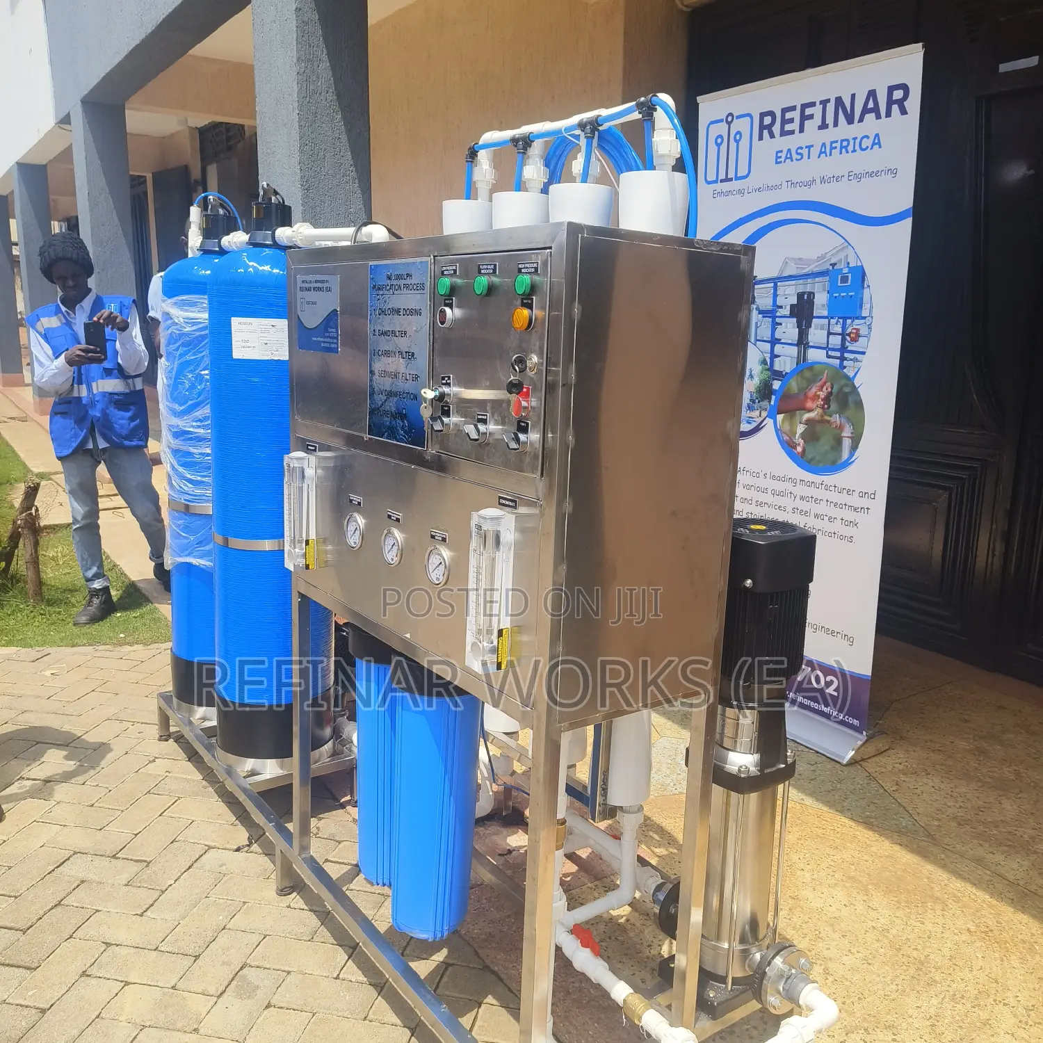 Commercial Water Purifier Machines - (Packaging) Bottling