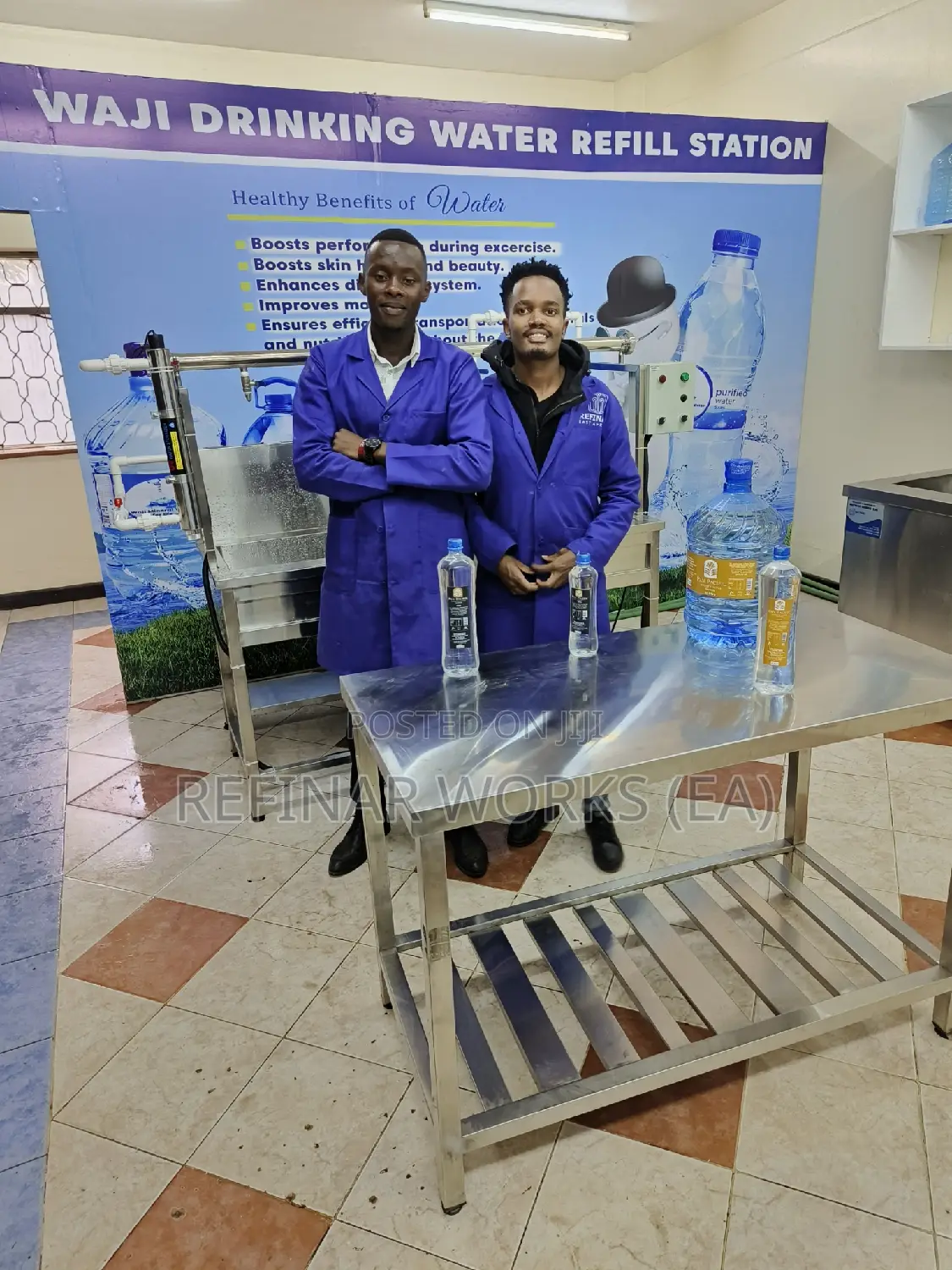 Commercial Water Purifier Machines - (Packaging) Bottling
