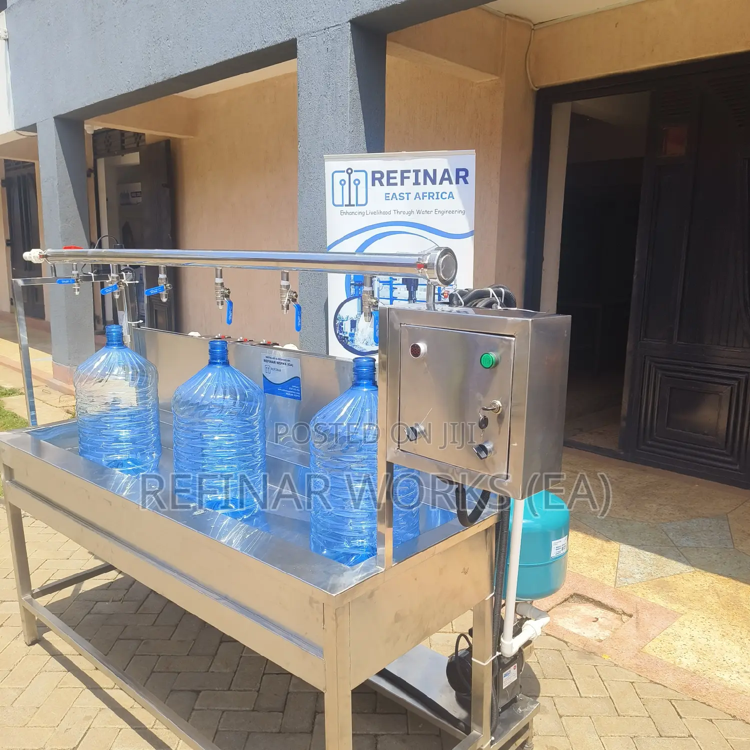 Commercial Water Purifier Machines - (Packaging) Bottling