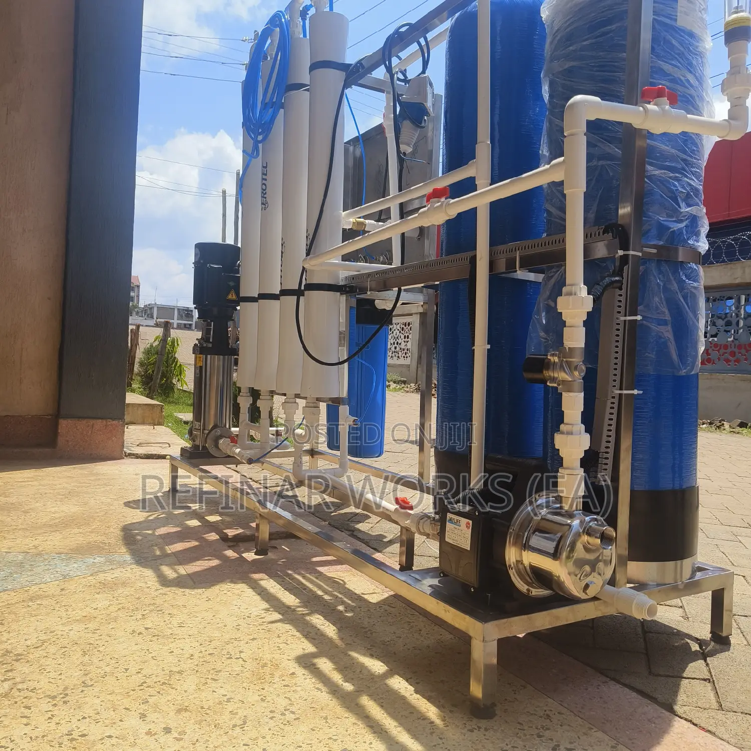 Commercial Water Purifier Machines - (Packaging) Bottling