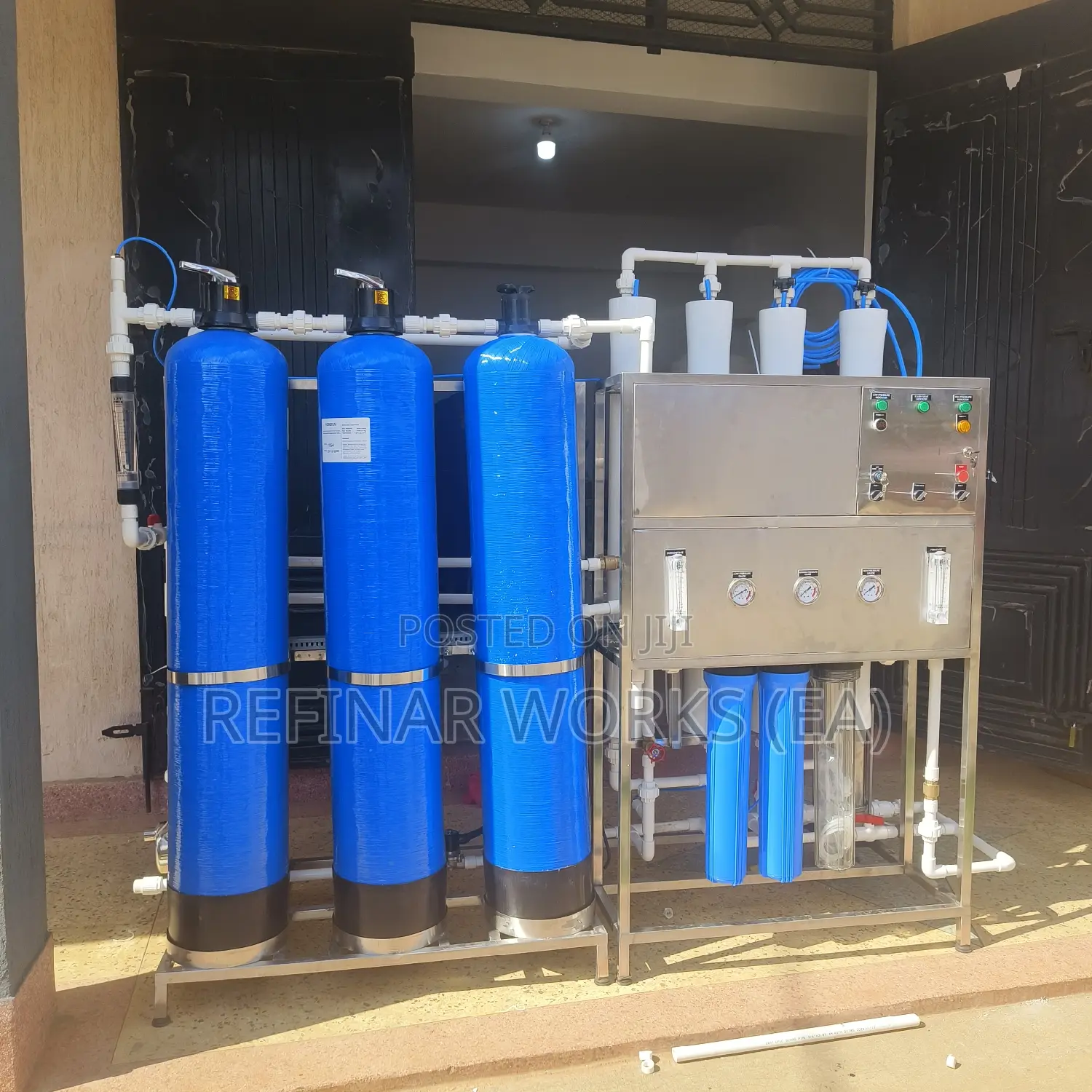 Commercial Water Purifier Machines - (Packaging) Bottling