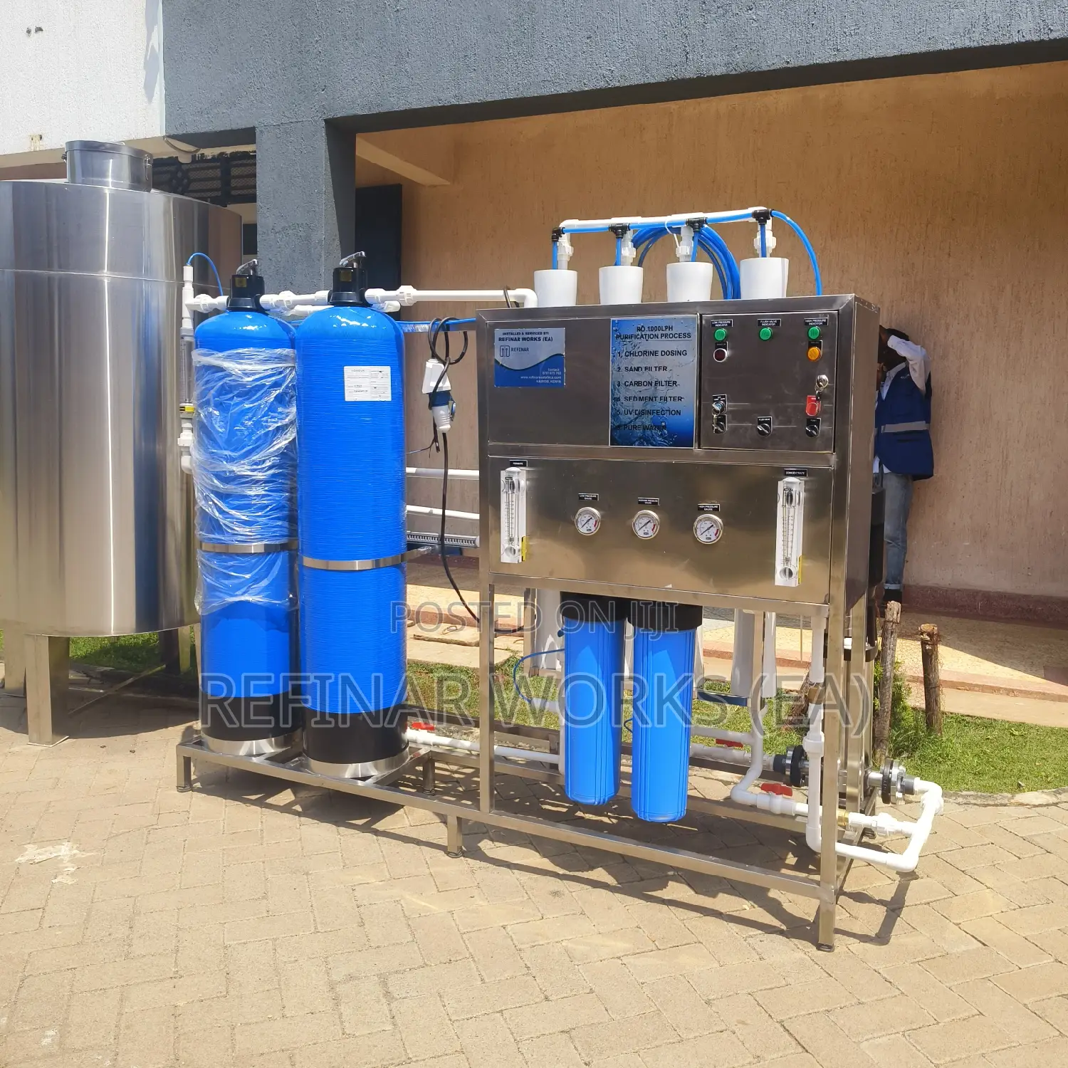 Commercial Water Purifier Machines - (Packaging) Bottling