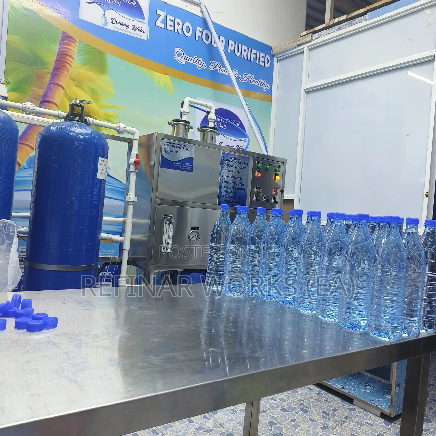 Water Vending Units and Purification Systems