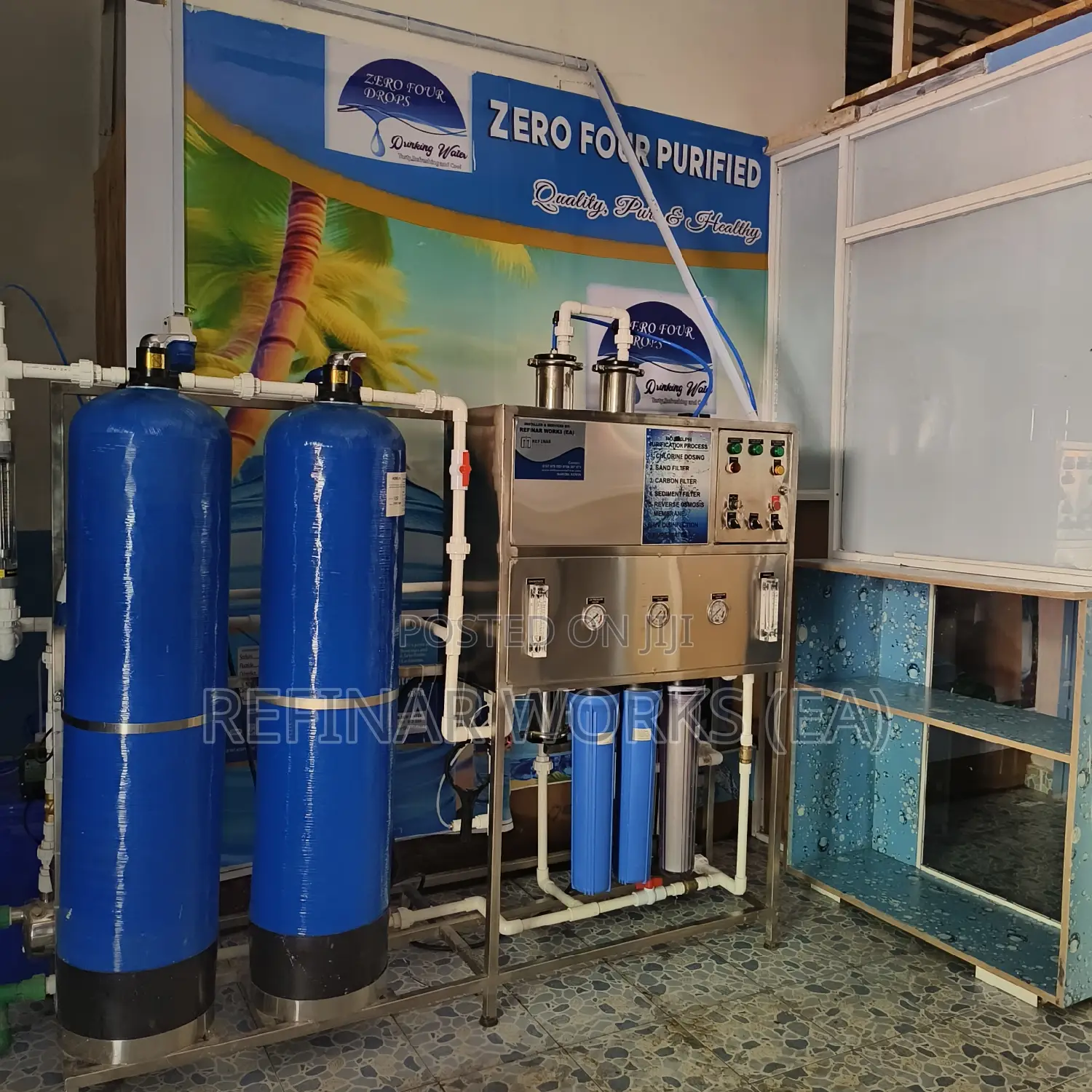 Water Vending Units and Purification Systems