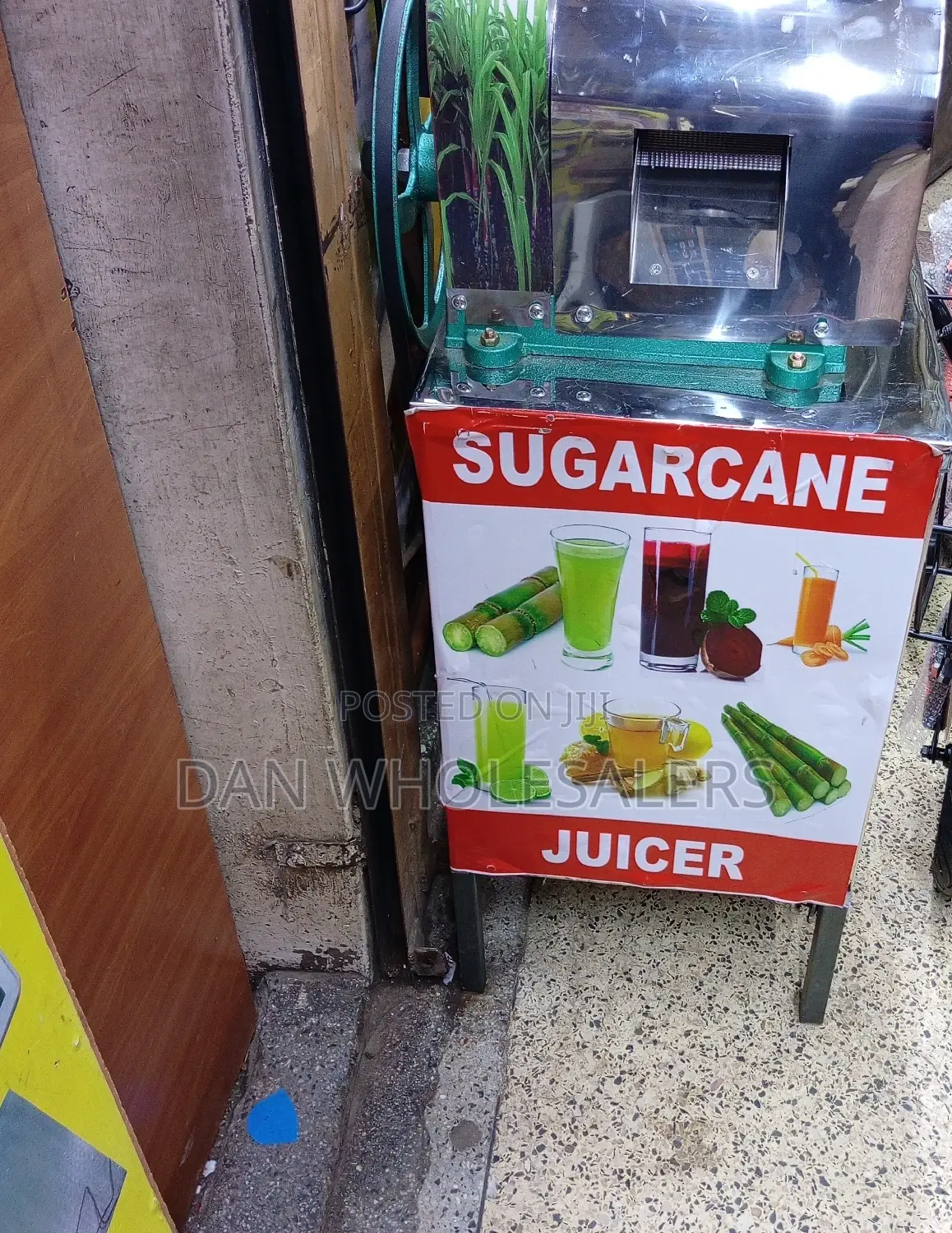 Sugarcane Juicer With Grind Press