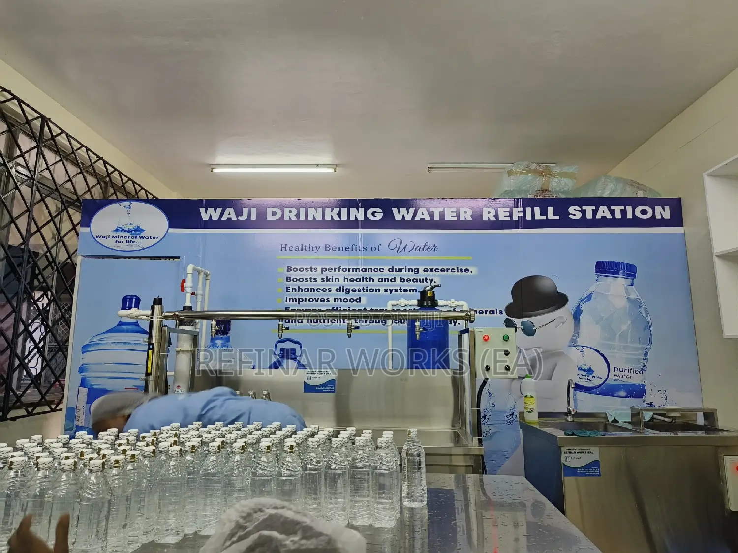Water Vending Refilling Station Equipments Seller in Kenya