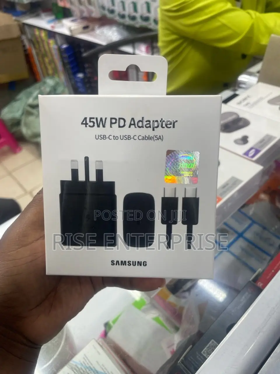 Original 45W PD Adapter USB-C to USB-C Cable(5A) Charger#