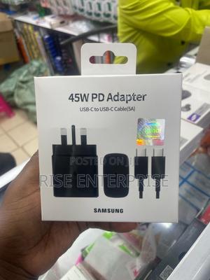 Original 45W PD Adapter USB-C to USB-C Cable(5A) Charger# - main view