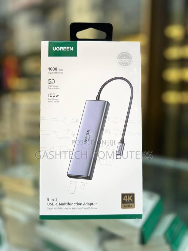 "Ugreen Usb-C Multifunction Docking Station 9 in 1 - Cm615 - main view
