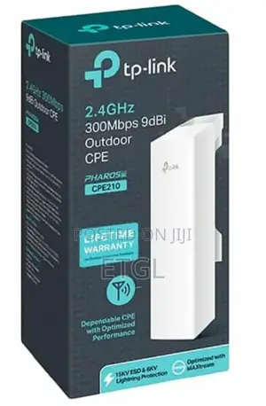 Tplink 2.4ghz 300mbps 9dbi Outdoor CPE CPE210 Outdoor Acces
