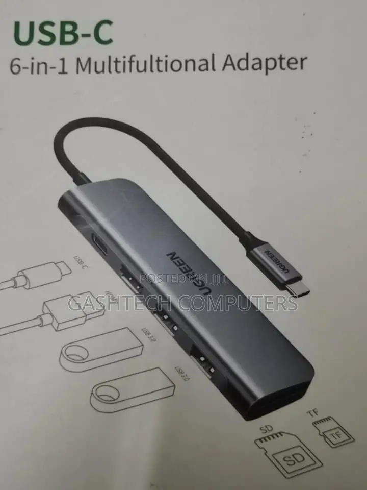 Ugreen 6-in-1 USB-C Multifunction Adapter