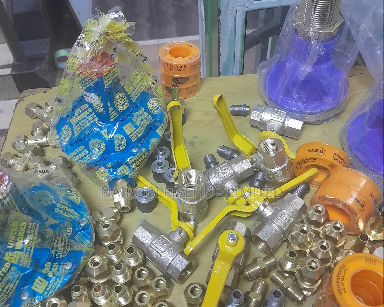 LPG Gas Piping Fittings/ School Lab Gas Piping