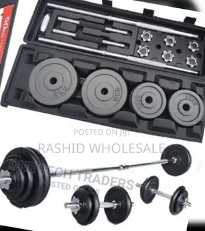 50kgs Dumbell With Bar