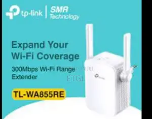 Tplink Wireless N Wall Plugged Range Extender Tl-Wa855re