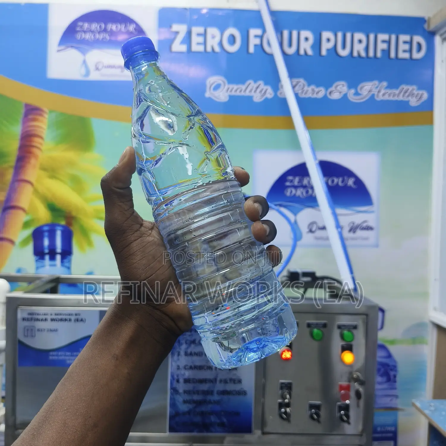 Water Purifier - Treatment - Bottling - Refilling Machines