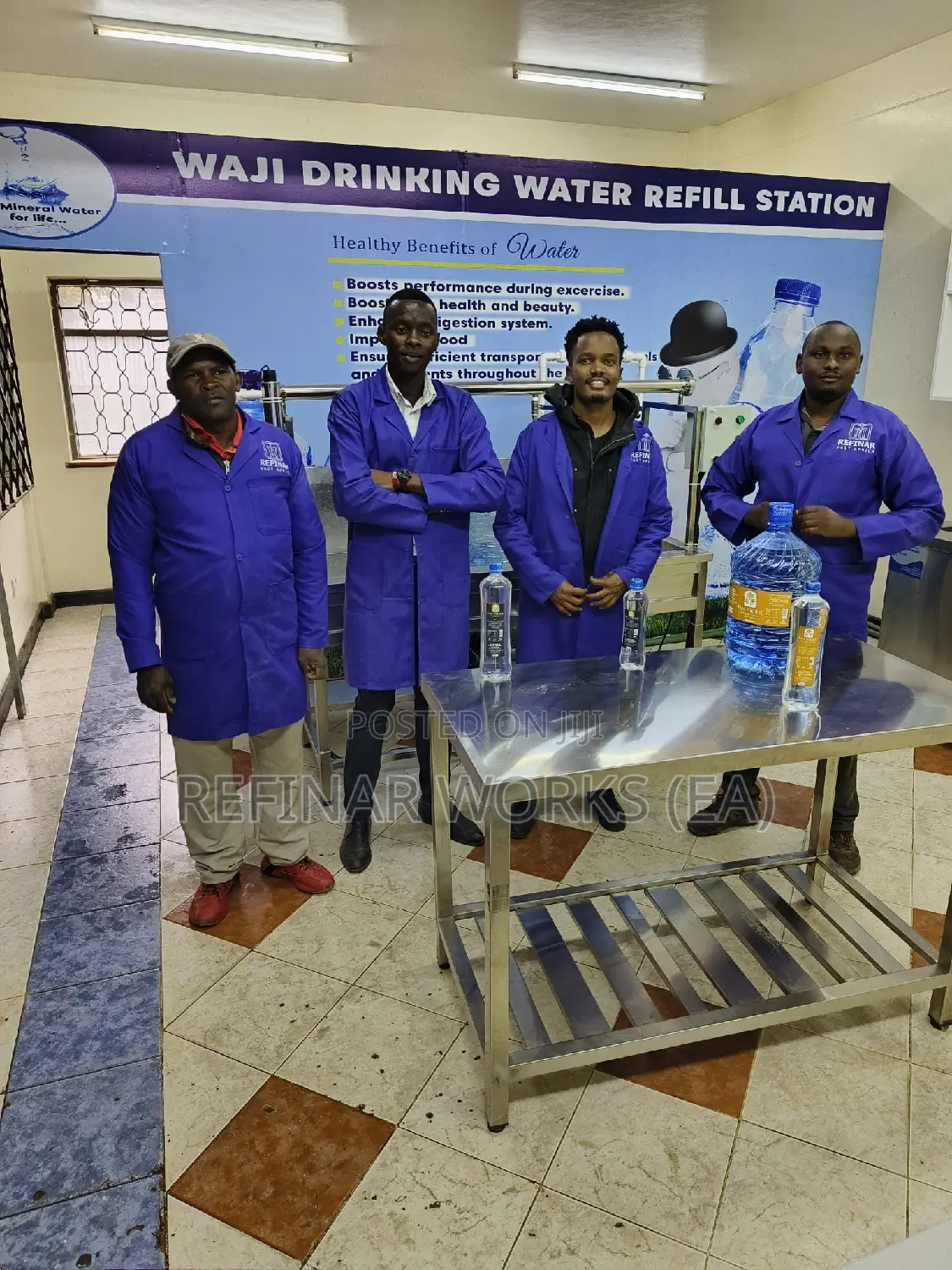 Commercial Water Purifier Machines Available - Refinar EA