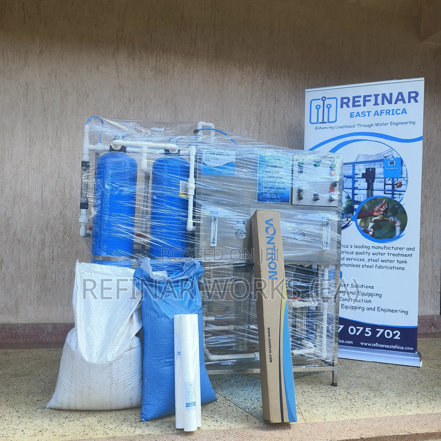 Reverse Osmosis Water Treatment System Sales Commissioning