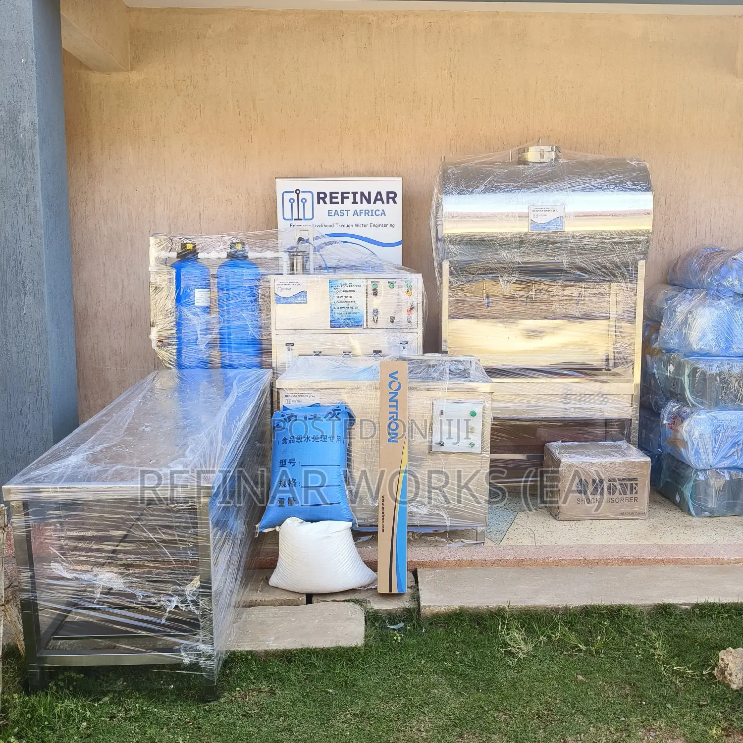 Reverse Osmosis Water Treatment System Sales Commissioning