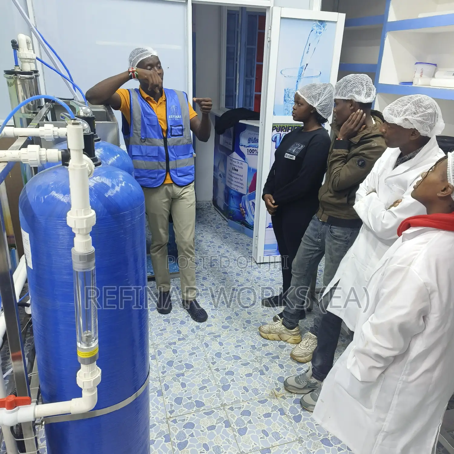 Assist Starting a Water Purification Business in Kenya