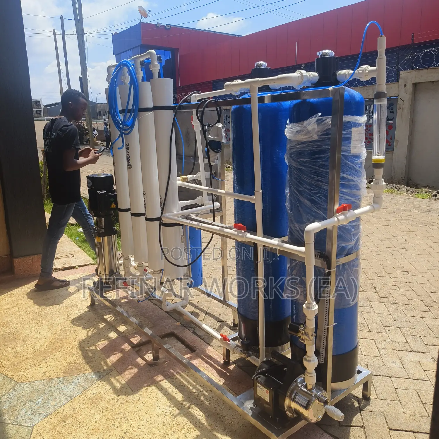 Assist Starting a Water Purification Business in Kenya