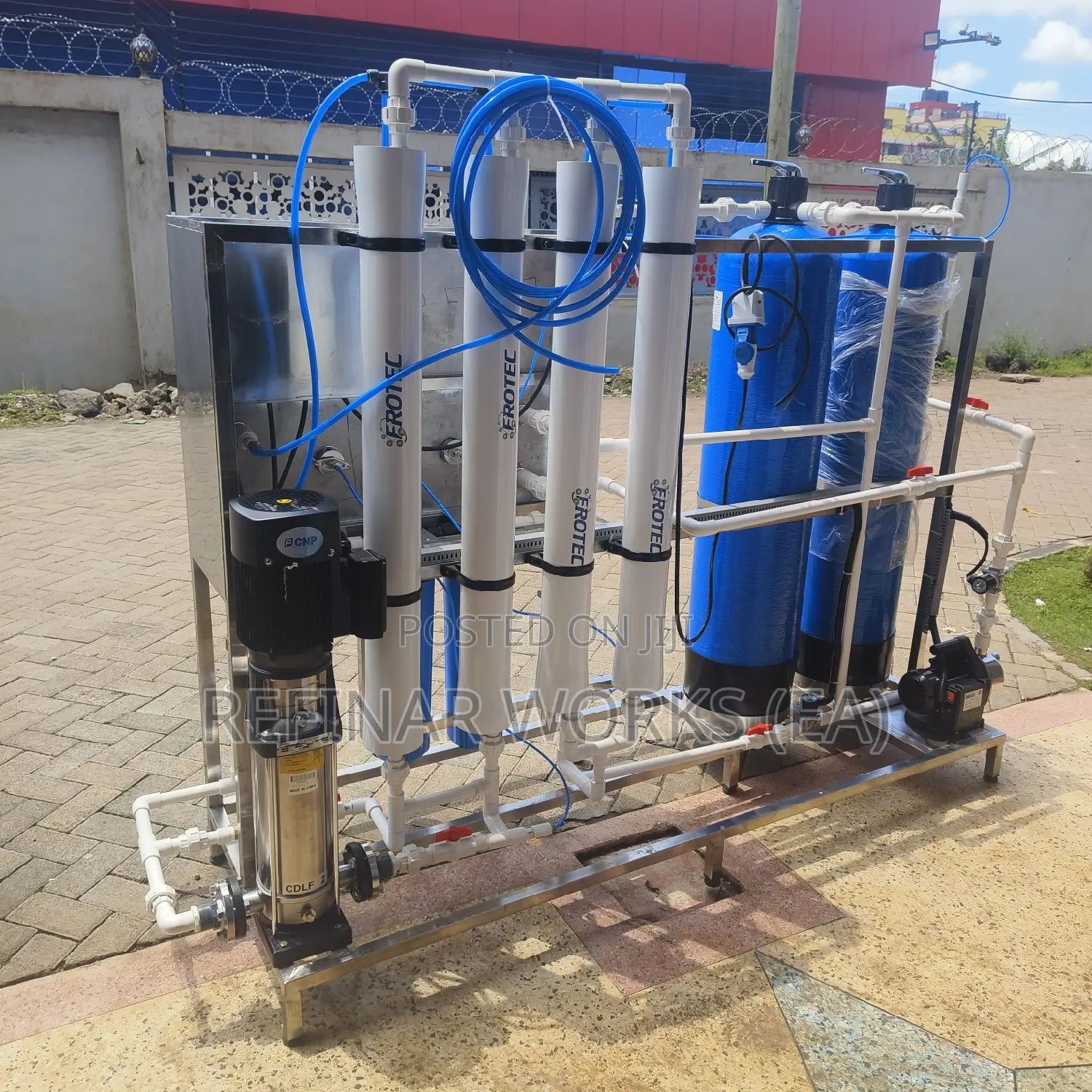 Water Business in Kenya - Water Purifier Machines Setup