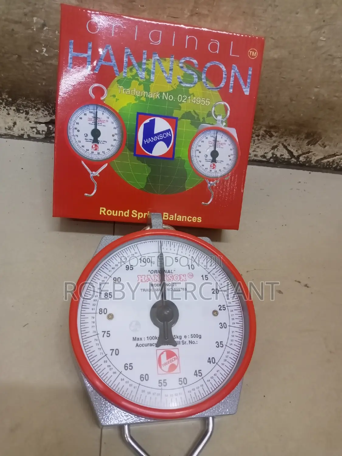 Hanson Spring Round Balance, Hanson Weighing Scale