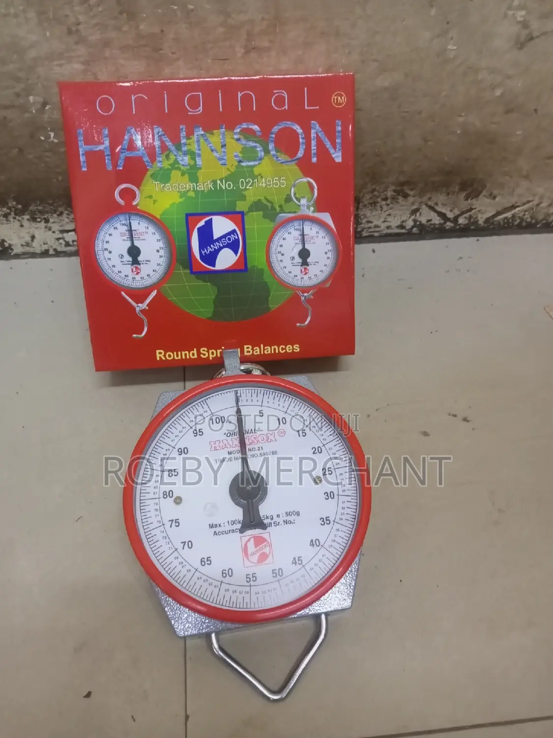 Hanson Weighing Scale 100kgs