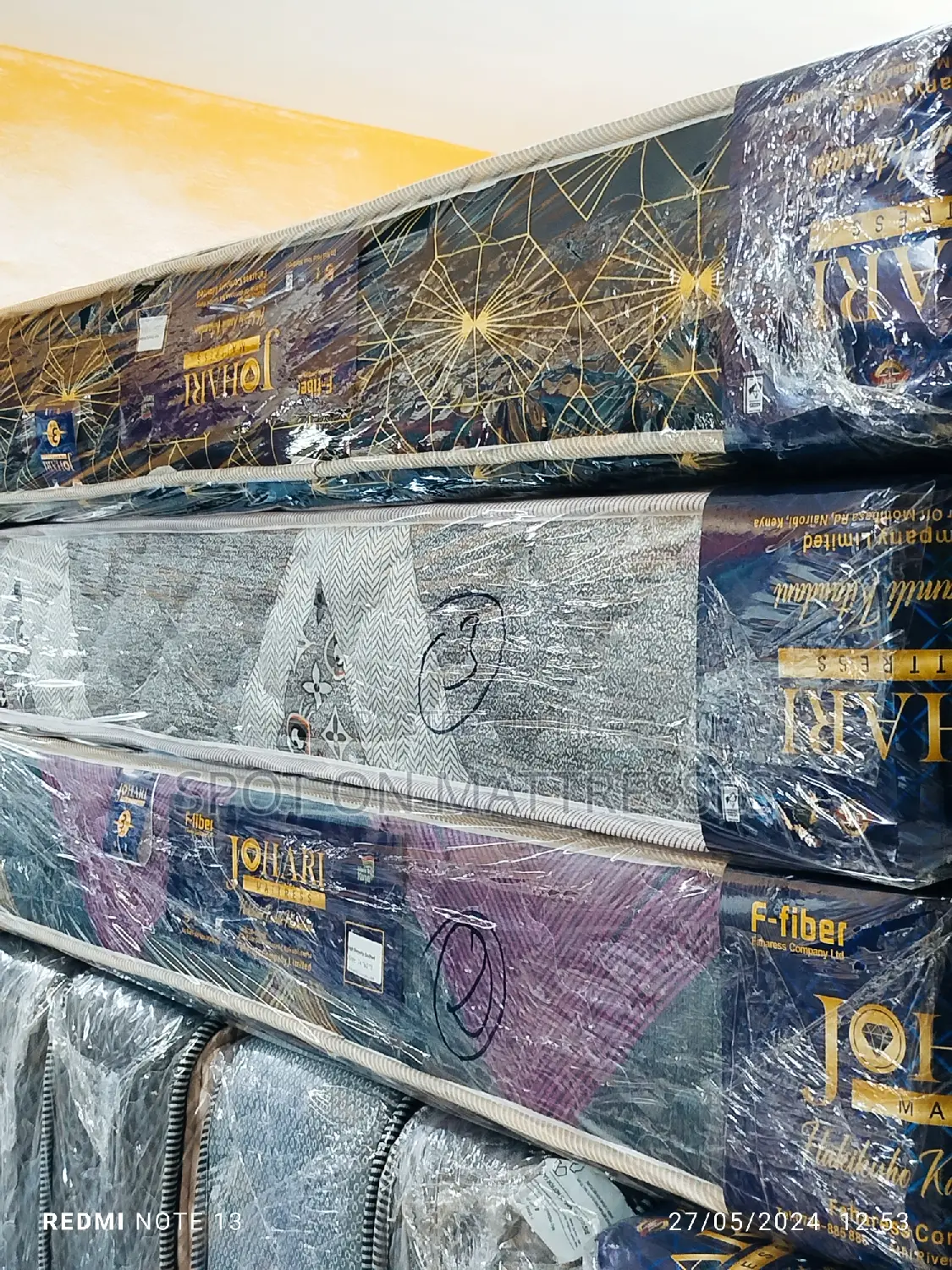 5by6 8inch HD Quilted Mattresses.