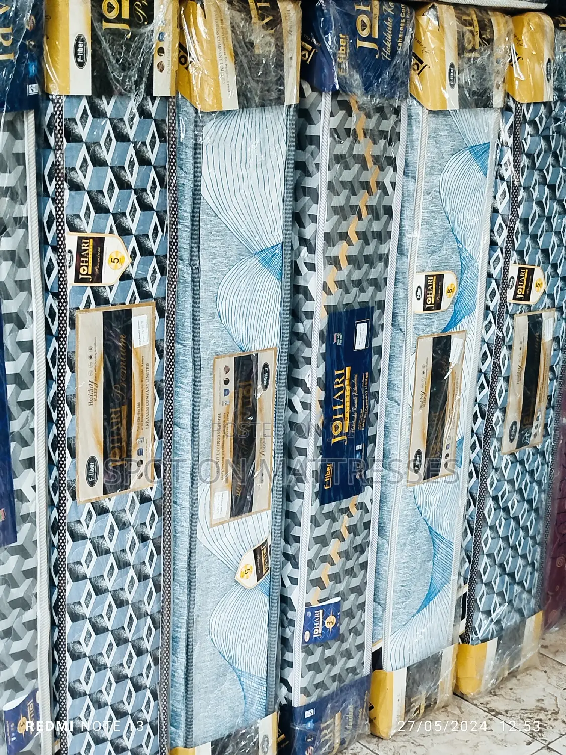 Queen Size 5by6 8inch HD Quilted Mattresses.