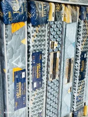 Heavy Duty Quilted Fiber Mattresses + Free Delivery.