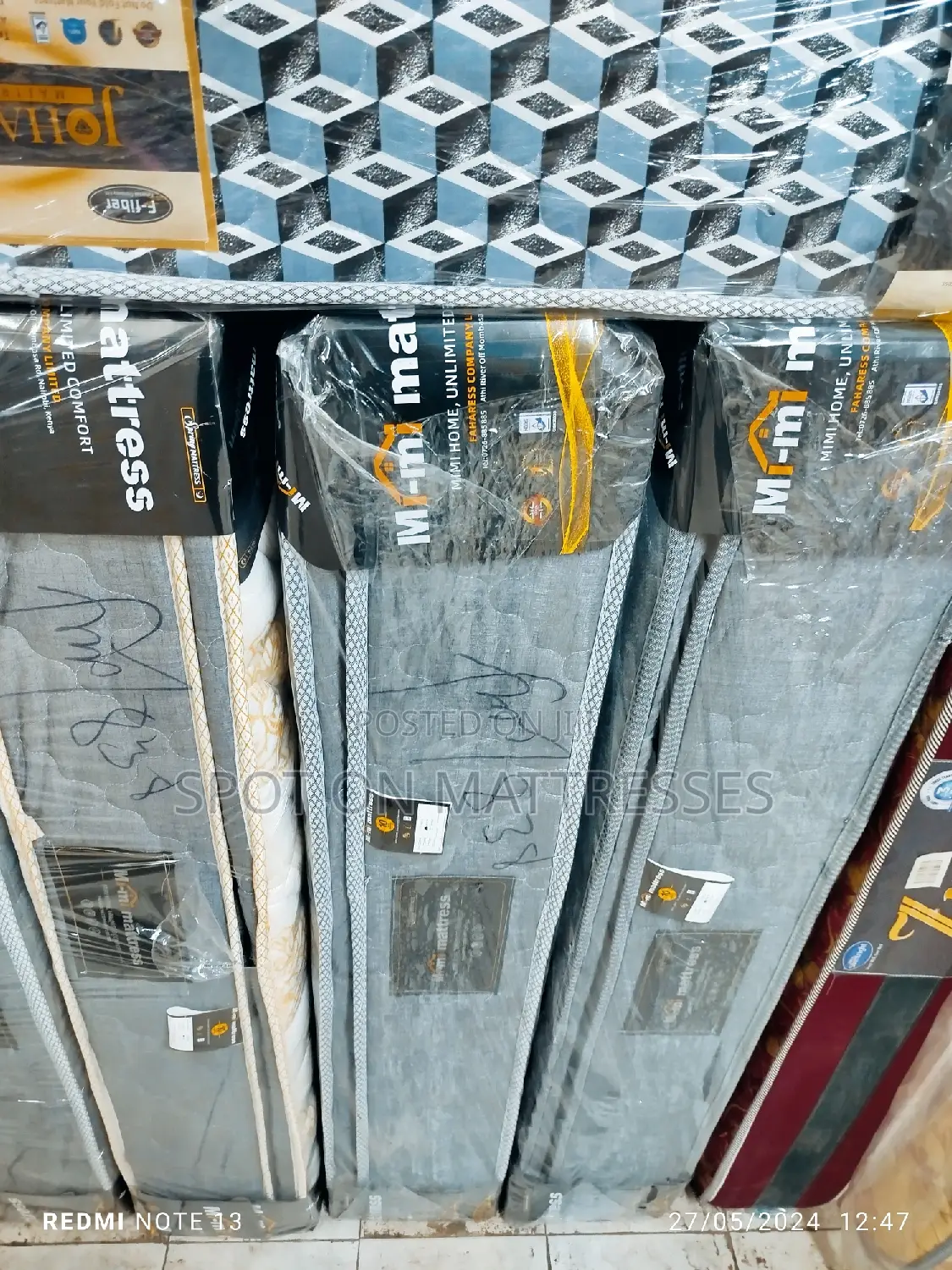 Offer! 5by6 10inch Spring Mattresses + Free Delivery.