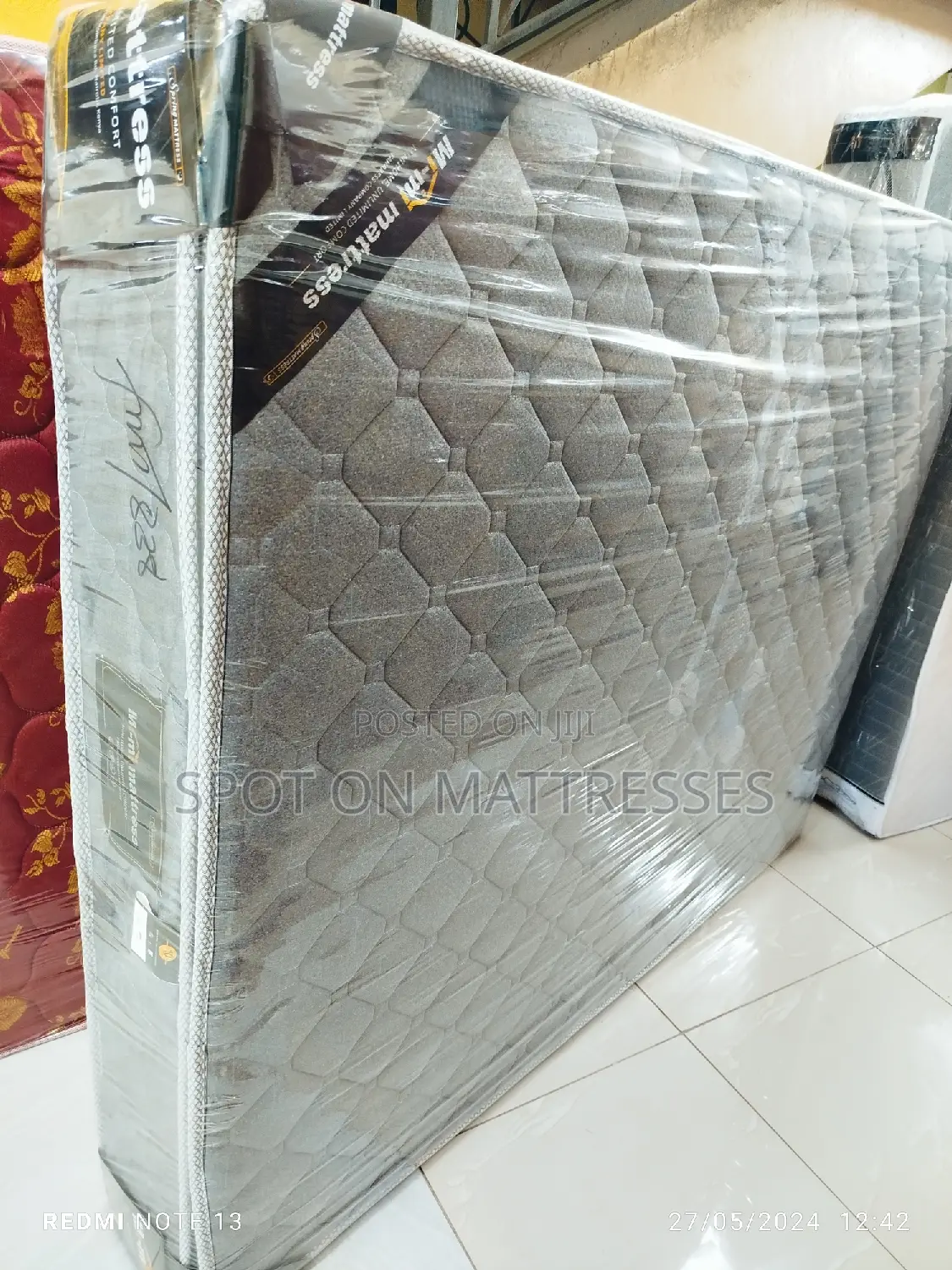 5by6 10inch Spring Mattresses + Free Delivery.