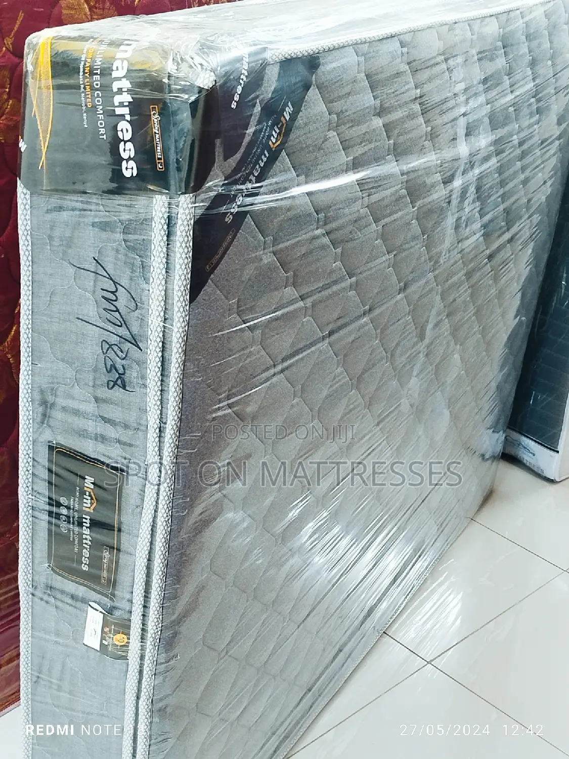 5by6 10inch Spring Mattresses + Free Delivery.