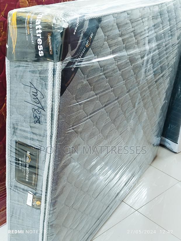 5by6 10inch Spring Mattresses + Free Delivery.