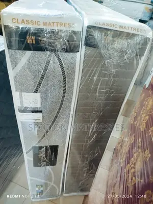 5by6 12inch Orthopedic Spring Mattresses - Free Delivery.