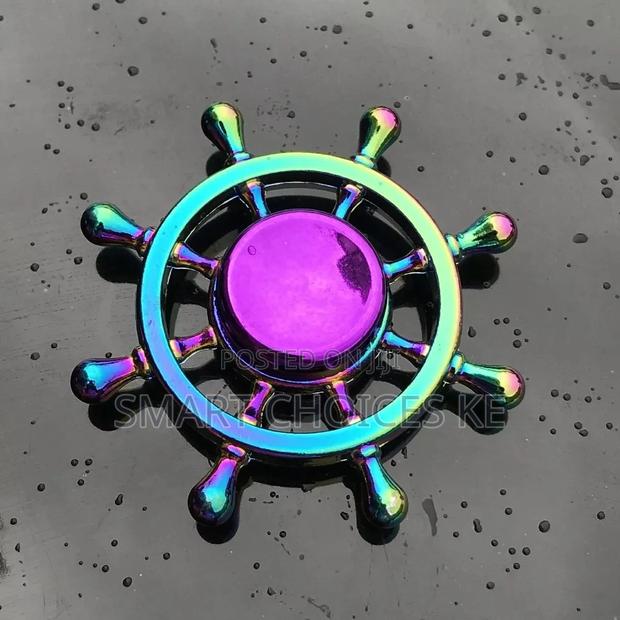 *Metal Finger Fidget Spinner EDC Hand Spinner - thumbnail 4