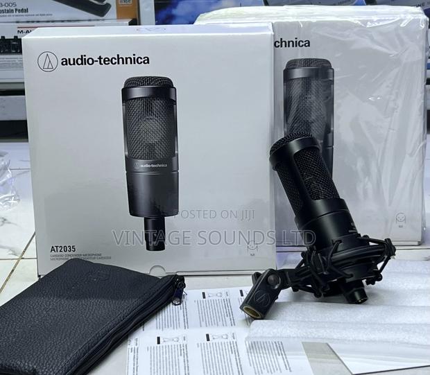 Studio Audio Technica AT2035 Cardioid Condenser Microphone