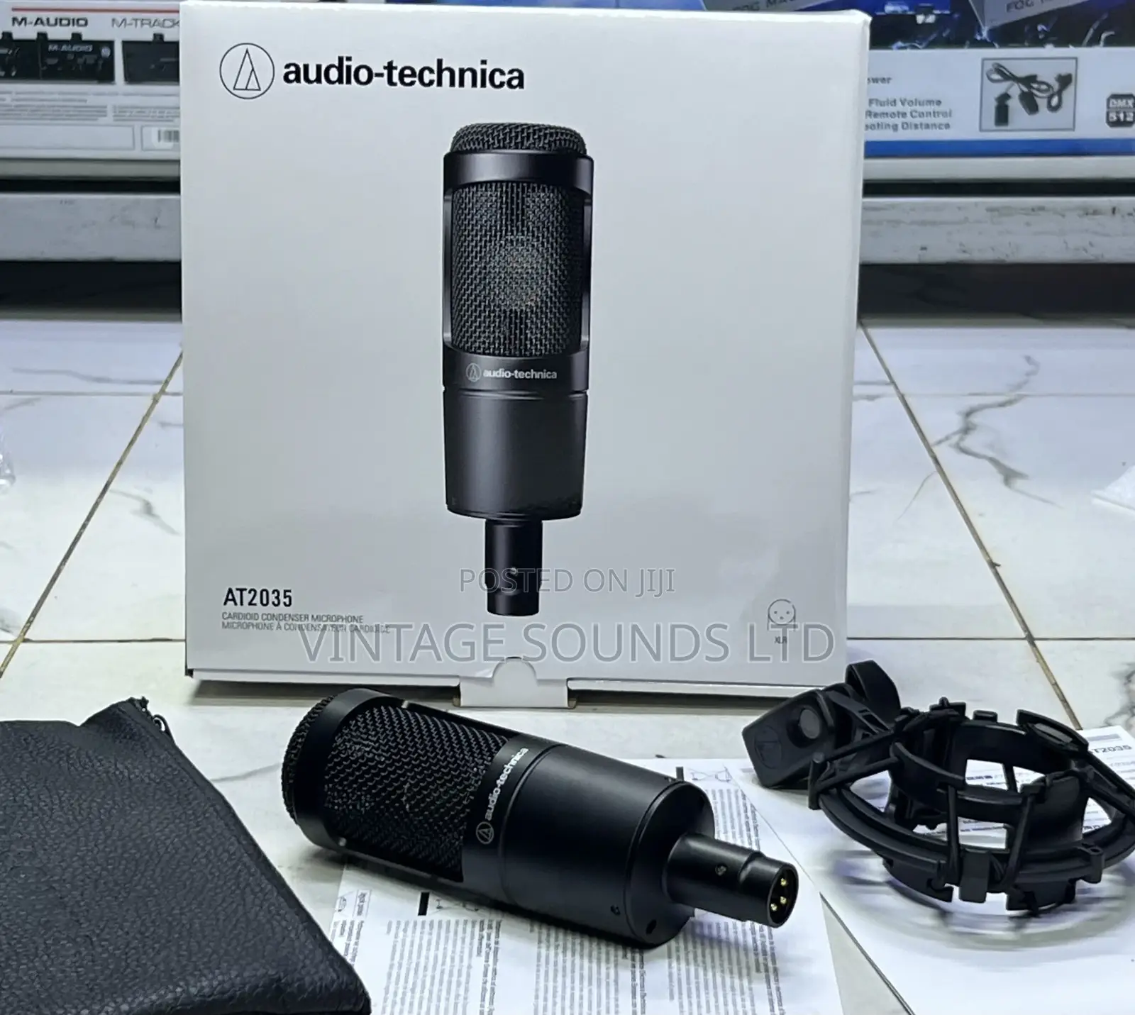Audio Technica AT2035 Pro Cardioid Condenser Microphone
